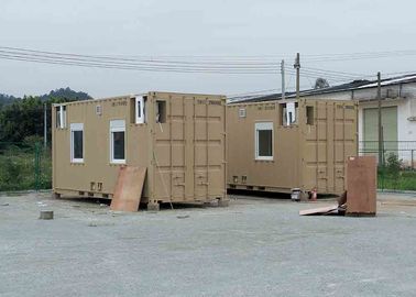 移動可能な注文の輸送箱の家の場所のキャンプの北アメリカの標準